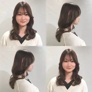 ロング カラー ヘアアレンジ 柔らか垢抜けｶﾗｰと ｶｯﾄ🫧ASUKAのヘアスタイル