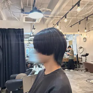 ミディアム メンズ ヘア✂️＆アイ👁️ 🫧ﾐﾕｳ🫧のヘアスタイル