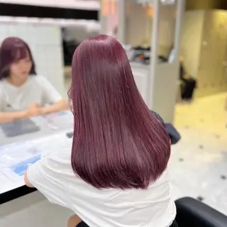 ロング カラー みう/仙台/暖色/ 艶髪/顔周りカット/のヘアスタイル