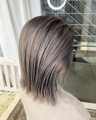 ショート カラー ヘアアレンジ ANKH CROSS 🦋mako🦋のヘアスタイル