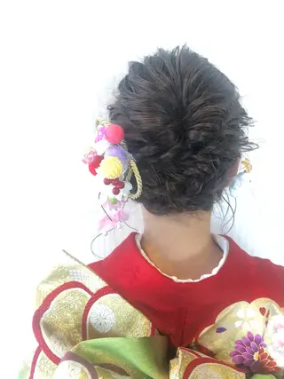 ヘアアレンジ 菊池 栄里奈のヘアスタイル