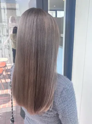 ロング カラー 畑 有里恵のヘアスタイル