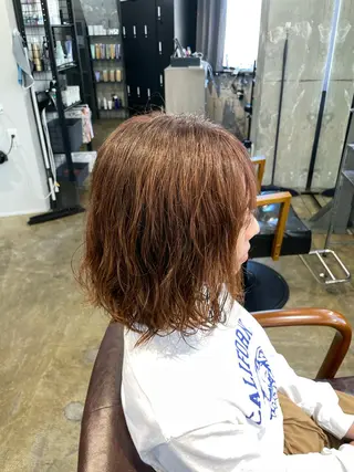 ミディアム カラー ニュアンスカラー/ 🫧レミ(坊主)のヘアスタイル