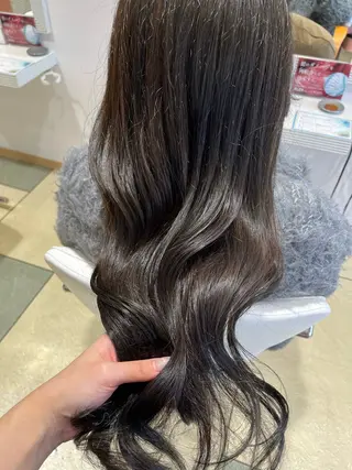 セミロング ☁️彦坂唯有/ 透明感カラー☁️のヘアスタイル