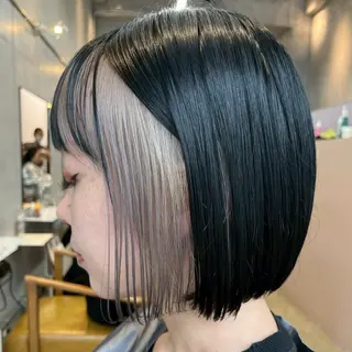 カラー ティセラ💖 カットモデル募集中のヘアスタイル