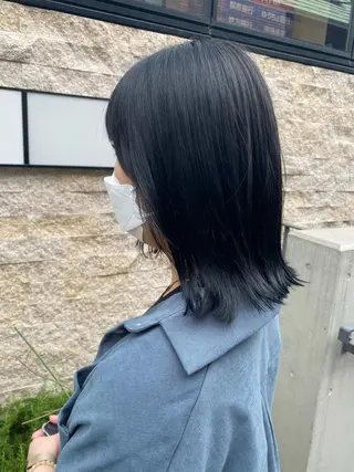 ミディアム ✨透明感カラー✨ 🦖佐々木未来🦕のヘアスタイル
