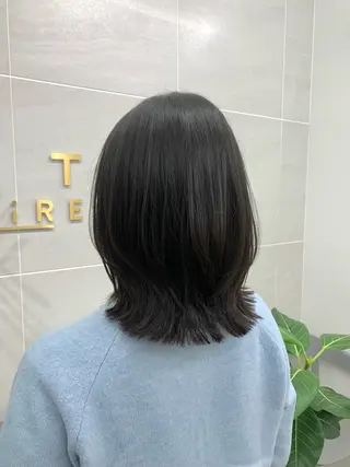 ミディアム 本格ヘッドスパ🌿 ×ヘア 佐藤のヘアスタイル
