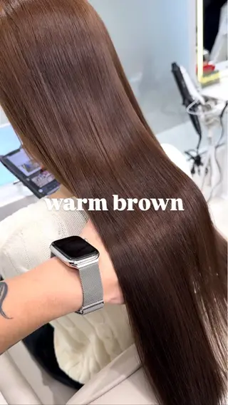 ロング カラー IVE所属・ダブルカラー🤍 髪質改善／原島のヘアスタイル