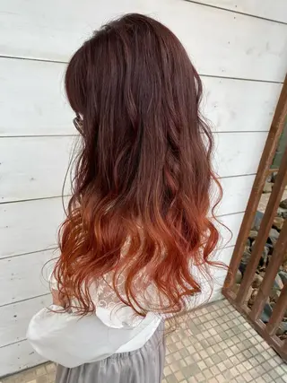 カラー SALOWIN栄 高須大貴のヘアスタイル