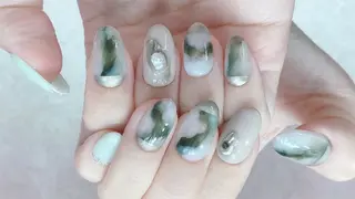 ショート チ まるこのネイルデザイン