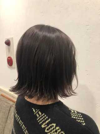 ショート カラー みうら さやかのヘアスタイル