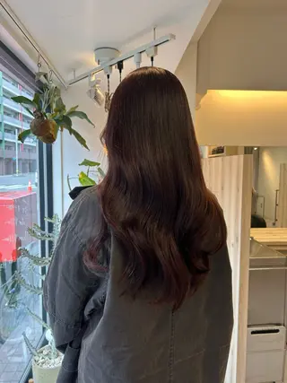 ロング カラー ayaka ［sou］のヘアスタイル