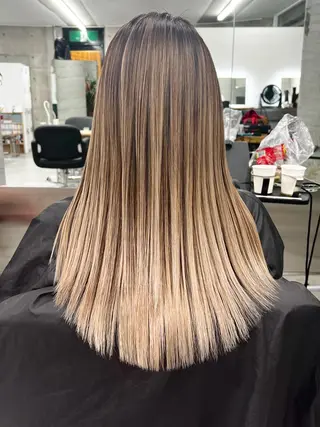 ロング カラー welring hair salonのヘアスタイル