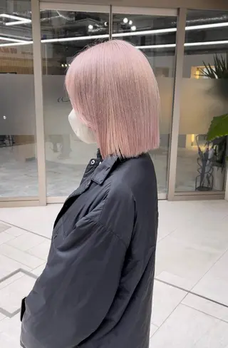 ショート 福山 晴香のヘアスタイル
