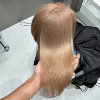 セミロング カラー ✨髪質改善艶カラー✨ リュウトのヘアスタイル