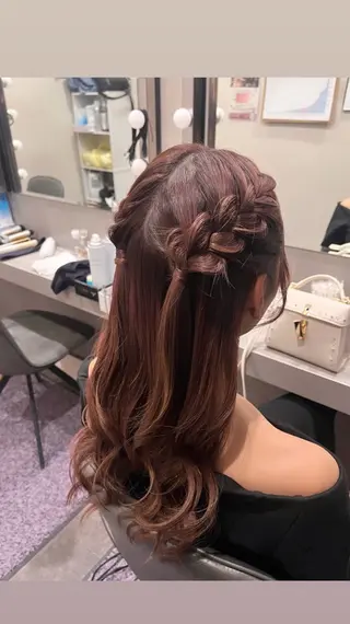 ロング 吉川 良太のヘアスタイル