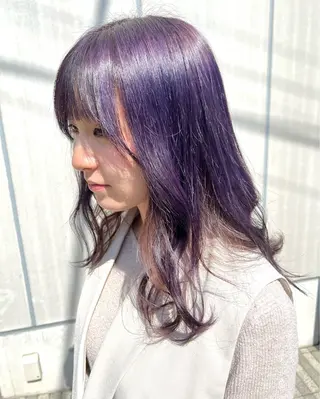 ミディアム カラー 💎透明感カラー特化 💎TAISEIのヘアスタイル