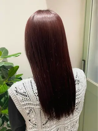 ロング 松本 かのんのヘアスタイル