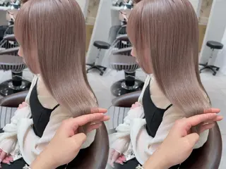 ロング カラー 縮毛矯正/髪質改善 🌟本郷壮一郎のヘアスタイル