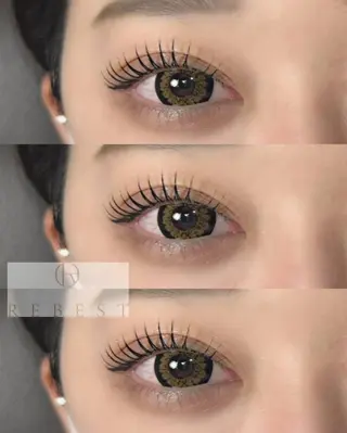 マツエク・マツパ REBEST心斎橋 AIRIのマツエク・マツパデザイン