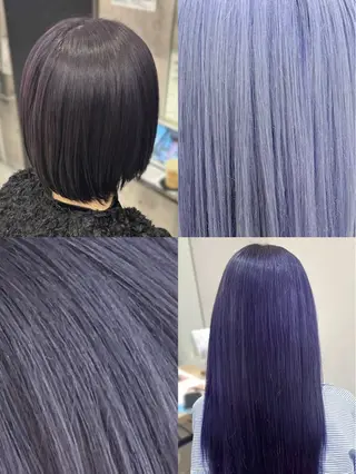 カラー DEVICE by TrueCreation所属・♡韓国ハイトーンモテ カラー🧡ᩚMIKUのヘアスタイル