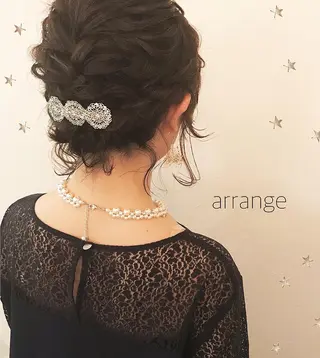 ショート ヘアアレンジ 市川 千夏のヘアスタイル