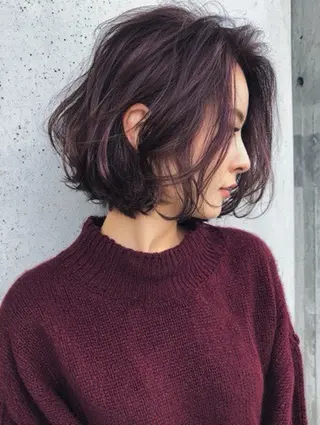 ショート カラー パーマ ヘアアレンジ メンズ 新宿駅近♡友達とOK 🦋W -ワット -のヘアスタイル