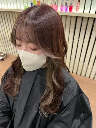 ロング 辻 風香のヘアスタイル