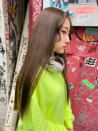 ロング 【似合わせ提案】鈴木 舞のヘアスタイル