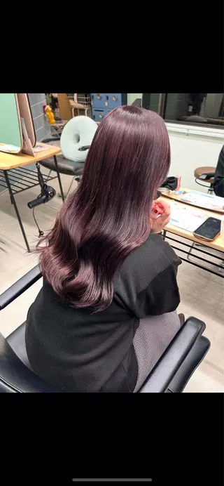 セミロング レイヤー・ボブカット ／もえまる🌻のヘアスタイル