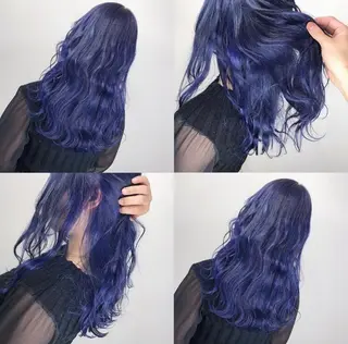 セミロング カラー メンズ 🤍ムラ修正ブリーチ 🤍原宿/YUUのヘアスタイル