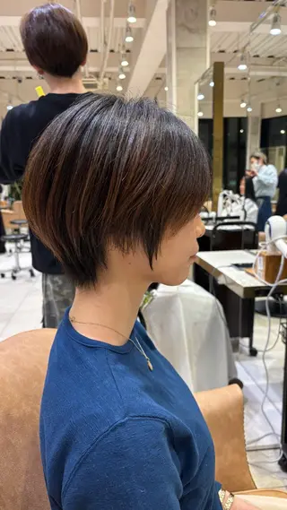 ショート 大人ショート特化/ カットモデル/表参道のヘアスタイル