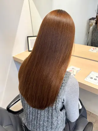 ロング パーマ や ぎ /似合わせ カラー/神戸美容室のヘアスタイル