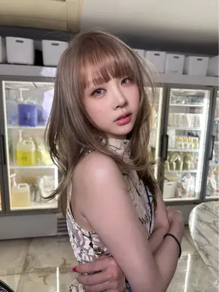 ミディアム ‎🤍髪質改善‎🤍 ‎ViVIE🤍のヘアスタイル