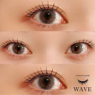マツエク・マツパ brow&lash WAVEのマツエク・マツパデザイン