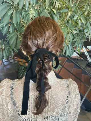 ヘアアレンジ 高橋 乙葉のヘアスタイル