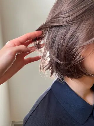 ミディアム カラー 三谷はるな /名古屋/本山のヘアスタイル