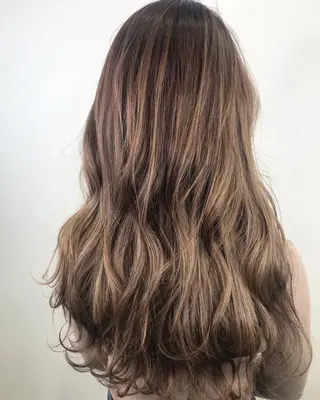 セミロング カラー 大橋 輝久のヘアスタイル