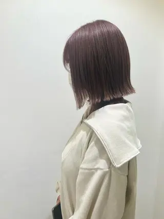 ショート カラー cher. 新井瑞希のヘアスタイル