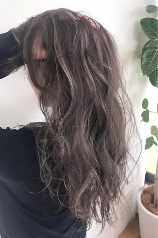 セミロング カラー ✨大人ショート特化 /カットモデル/銀座のヘアスタイル