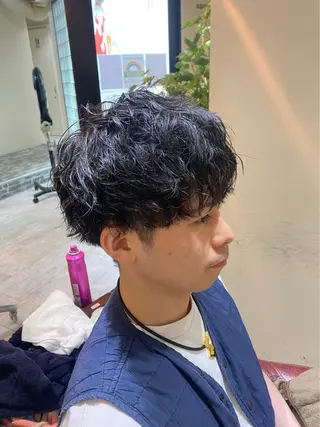 パーマ メンズ メンズモデル募集中✨ 永野大樹のヘアスタイル