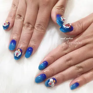 ショート ネイル Nail salon Angeliqueのネイルデザイン