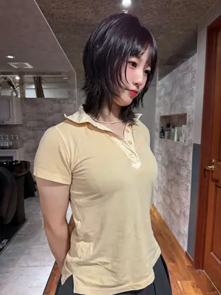 ミディアム カラー mai / linoah˚✧のヘアスタイル