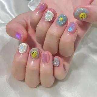 ネイル ミルフィーユ /Tomoeのネイルデザイン