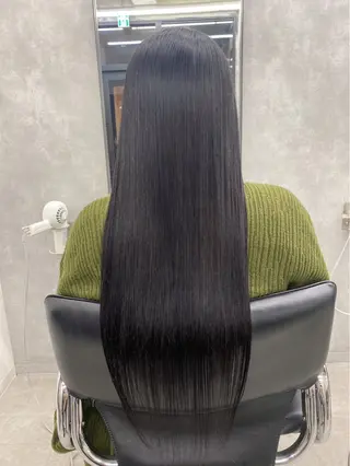 ロング カラー すぐ巻ける縮毛矯正 🍀勝倉　麗のヘアスタイル