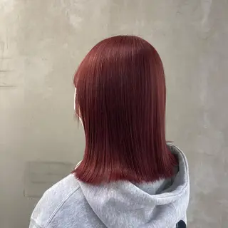 ミディアム カラー 渋谷🎨ブリーチ特化 ×エクステ🎨レンのヘアスタイル