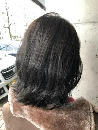 ミディアム 韓国ヘア🇰🇷 有田裕也のヘアスタイル