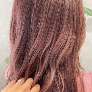 セミロング カラー 五月女 和樹のヘアスタイル