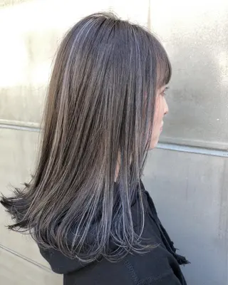ミディアム カラー 北間 寛哉のヘアスタイル