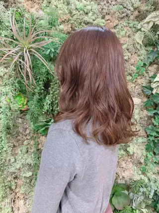 セミロング 支持率No.1💖 オチアイのヘアスタイル